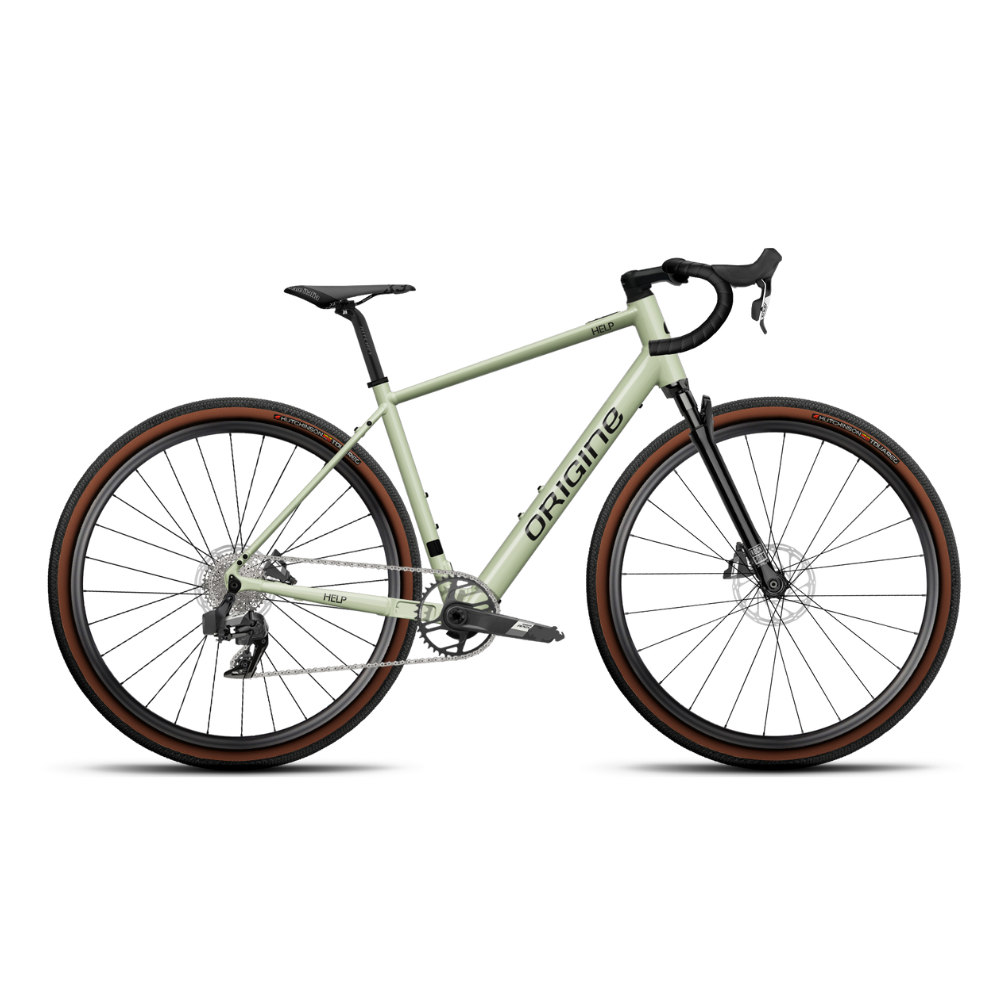 Origine - Help Explore - Apex axs - Gravel électrique avec suspension avant