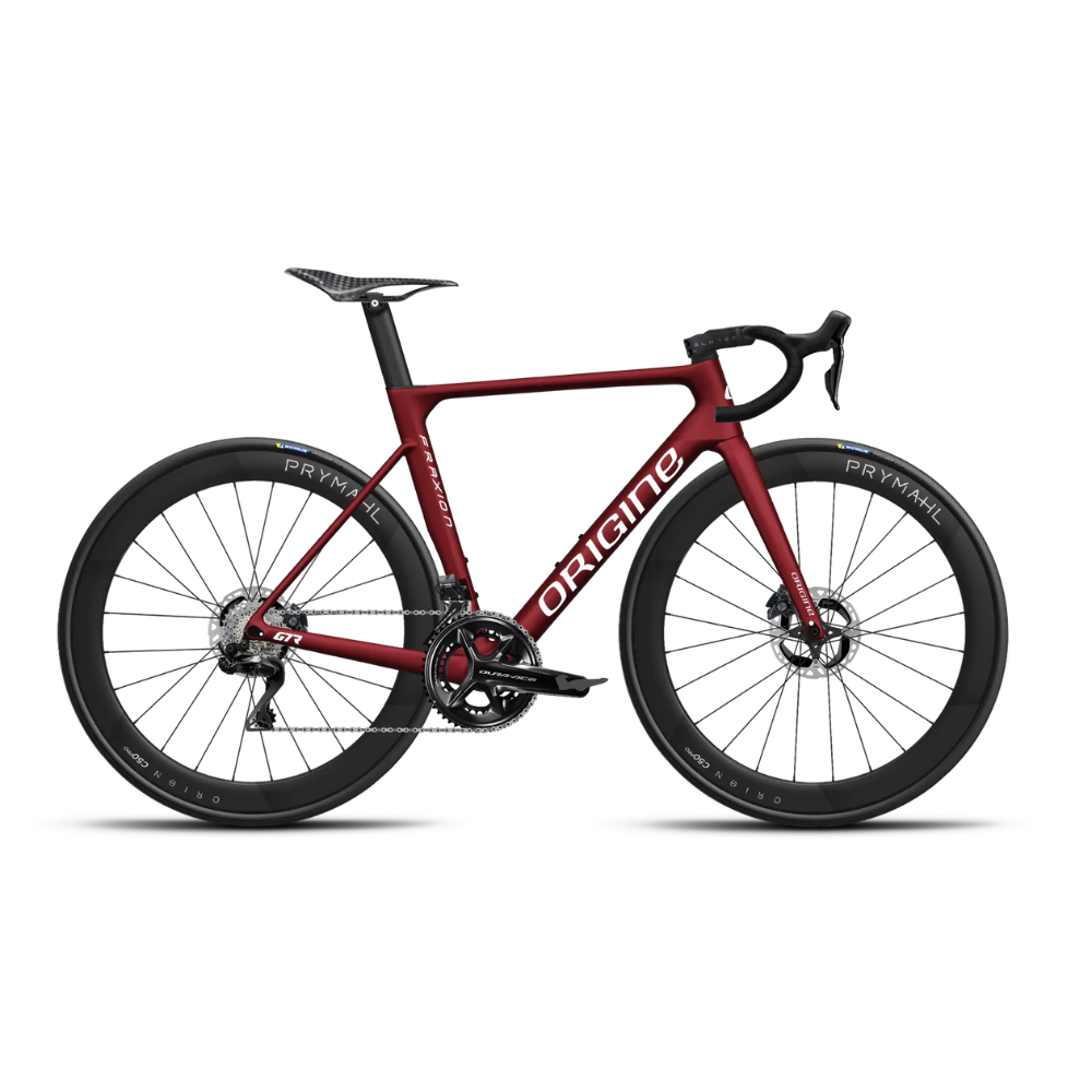 Origine - Fraxion GTR M6 - Dura Ace Di2 - Prymahl Orion C50 Pro - Vélo de route profilé - Vélo aéro