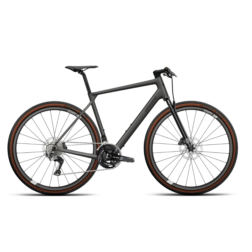 Origine - Graxx GTO Explore Flatbar - GRX 2x10v - Gravel avec suspension avant