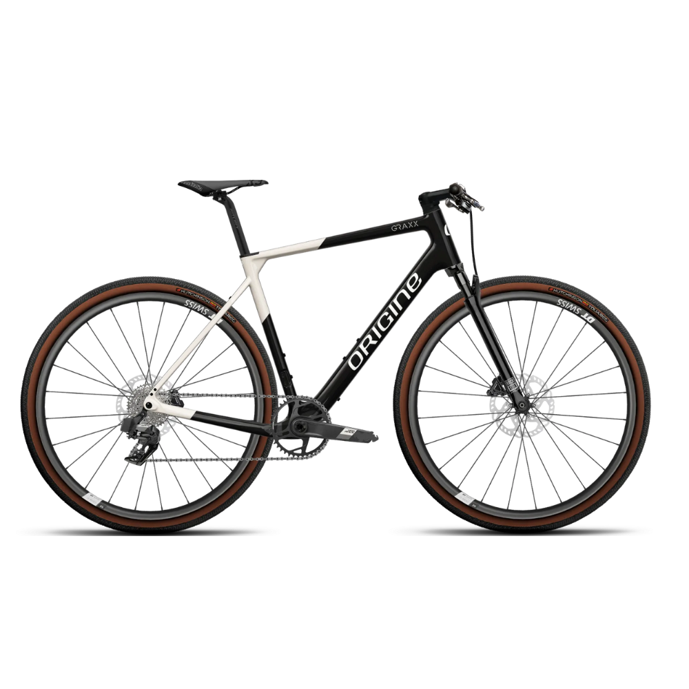 Origine - Graxx GTO Explore Flatbar - Apex axs 1x12v - Gravel avec suspension avant