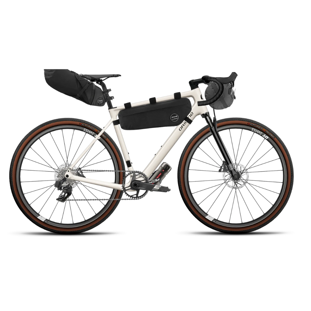 Origine - Graxx GTO Explore - Apex axs 1x12v - Sacoches - Gravel avec suspension avant