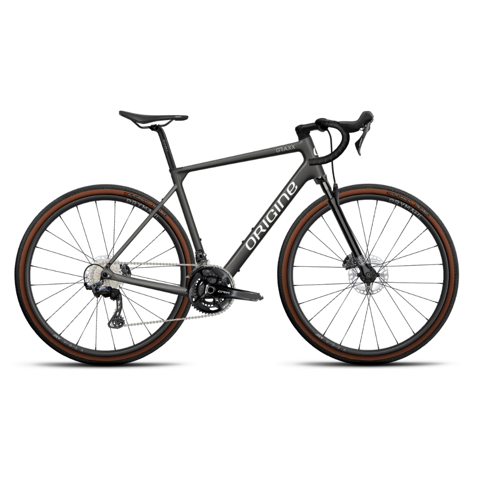 Origine - Graxx GTR Explore - GRX 2x12v - Gravel avec fourche suspendue