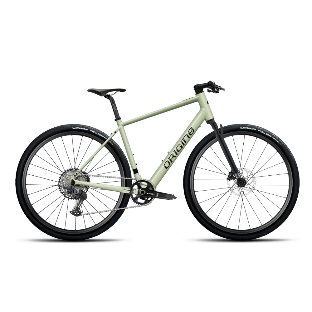 Origine - Help Explore - SLX 1x12v - VAE Gravel avec suspension avant et guidon droit