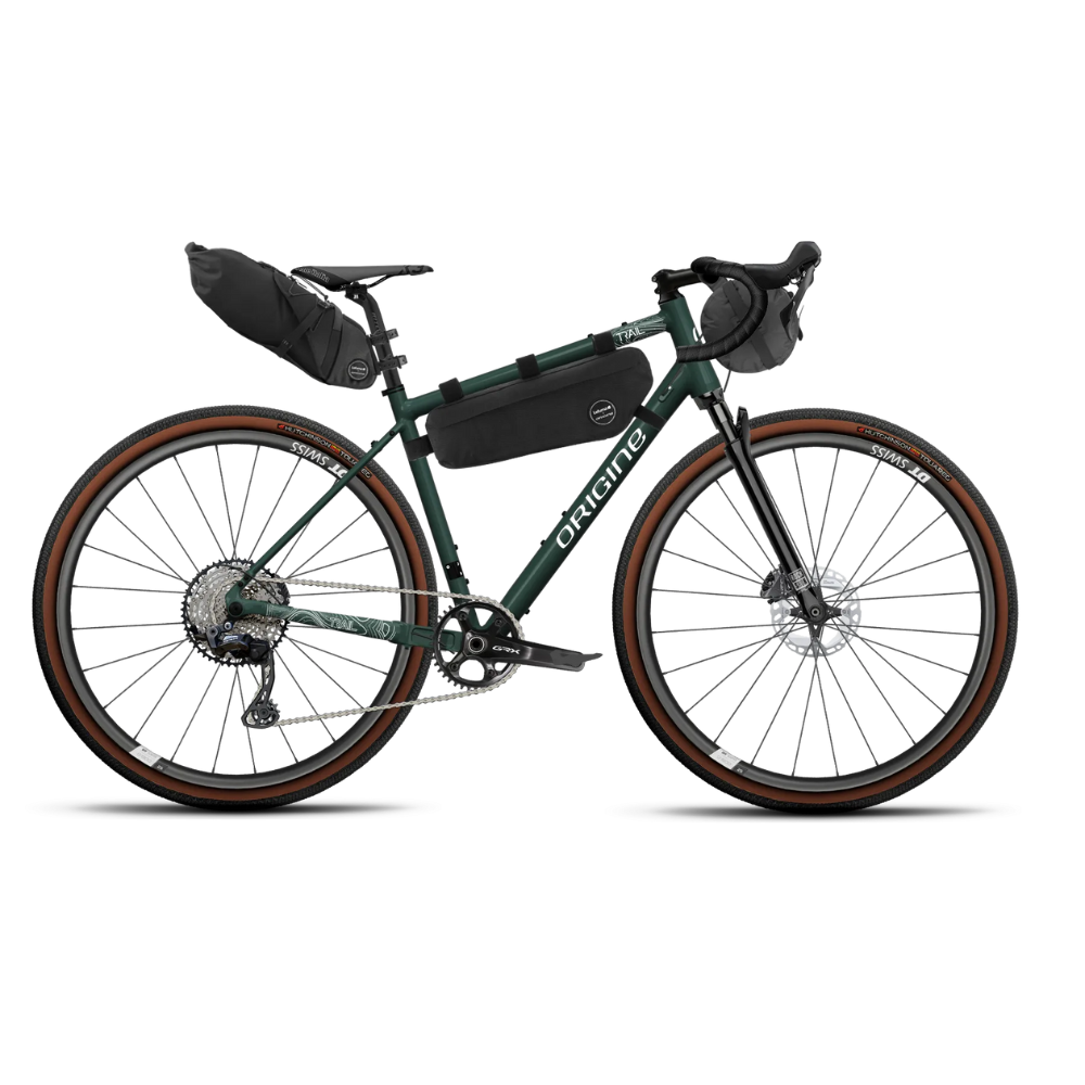 Origine - Trail Explore - GRX 1x12v - DT Swiss G1800 - Sacoches - Gravel aluminium suspendu