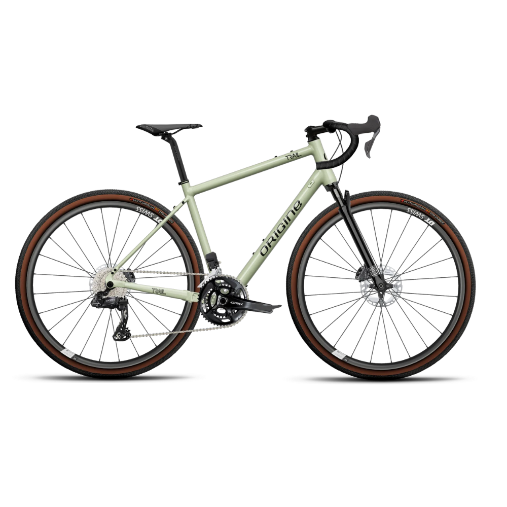 Origine - Trail Explore - GRX Di2 2x12v - DT Swiss G1800 - Gravel aluminium suspendu