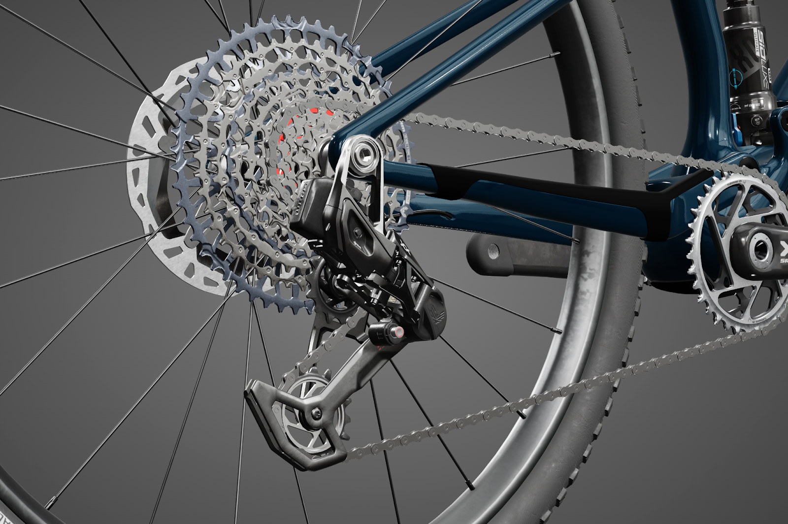 Modélisation 3D d'une transmission SRAM par Origine