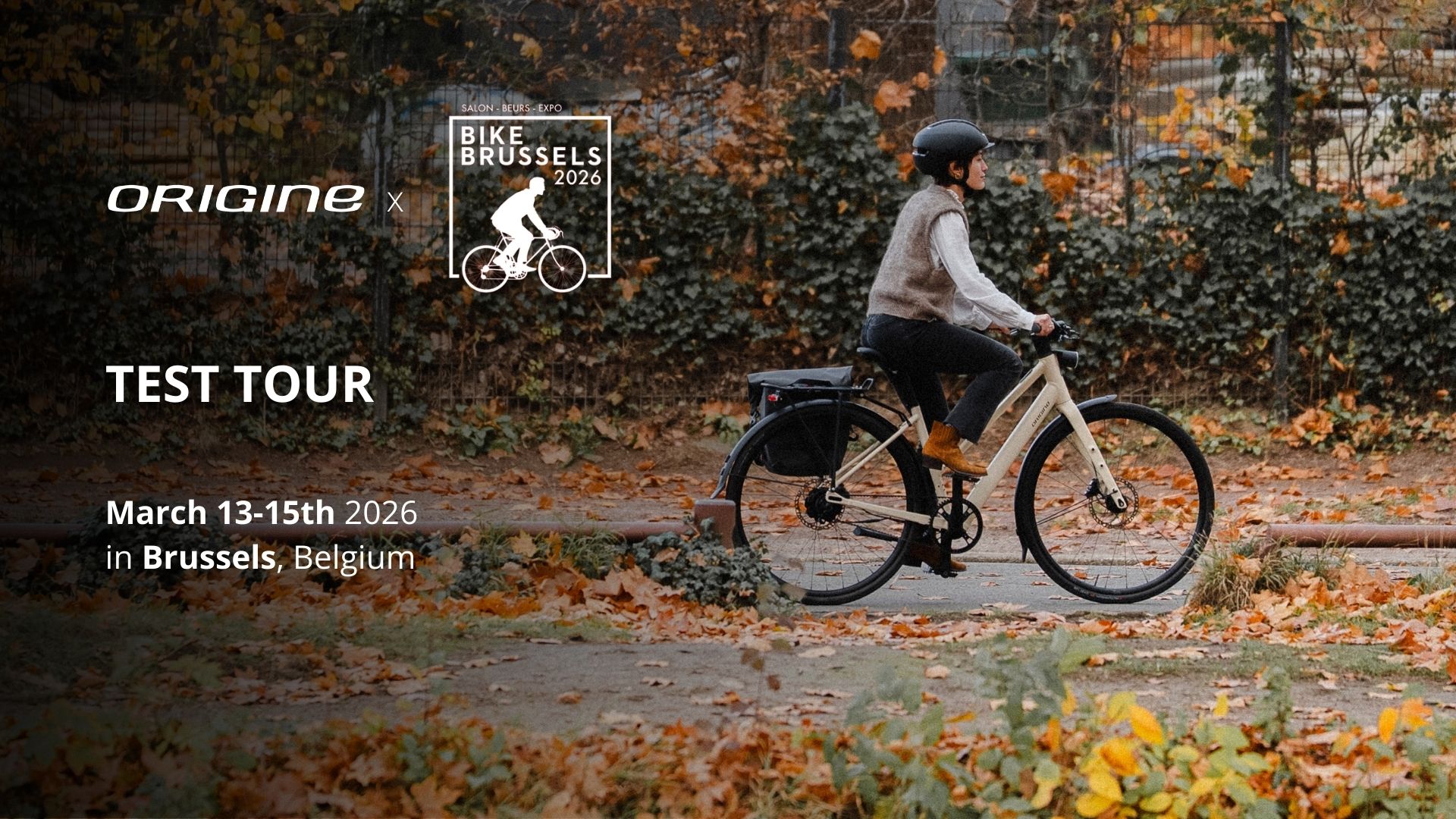 Origine à Bike Brussels 2026 Origine à Bike Brussels 2026