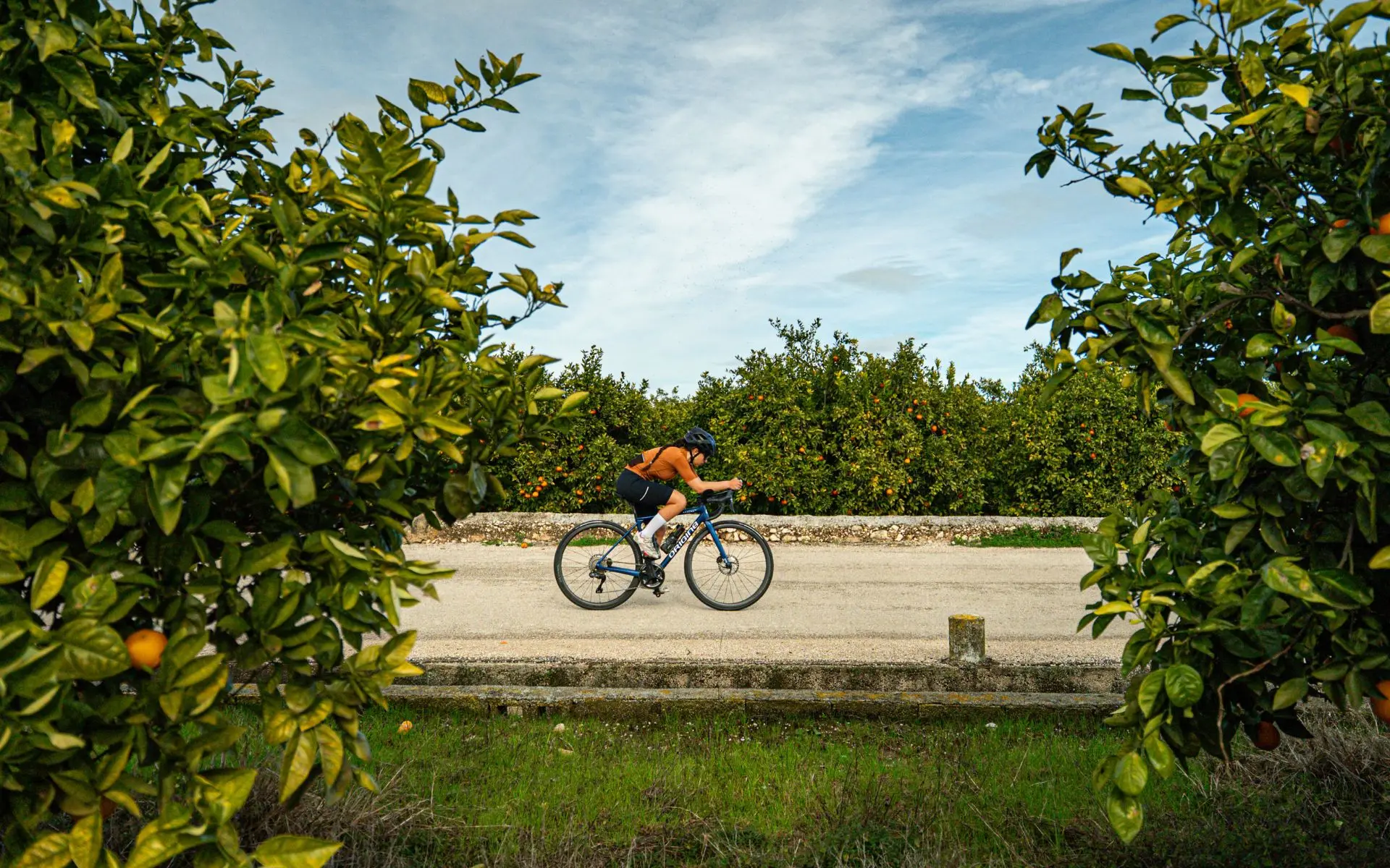 Pauline Gaidet à l'entrainement