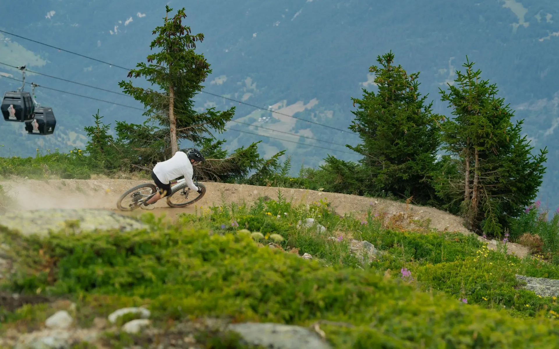 VTTiste Origine sur le domaine de Courchevel