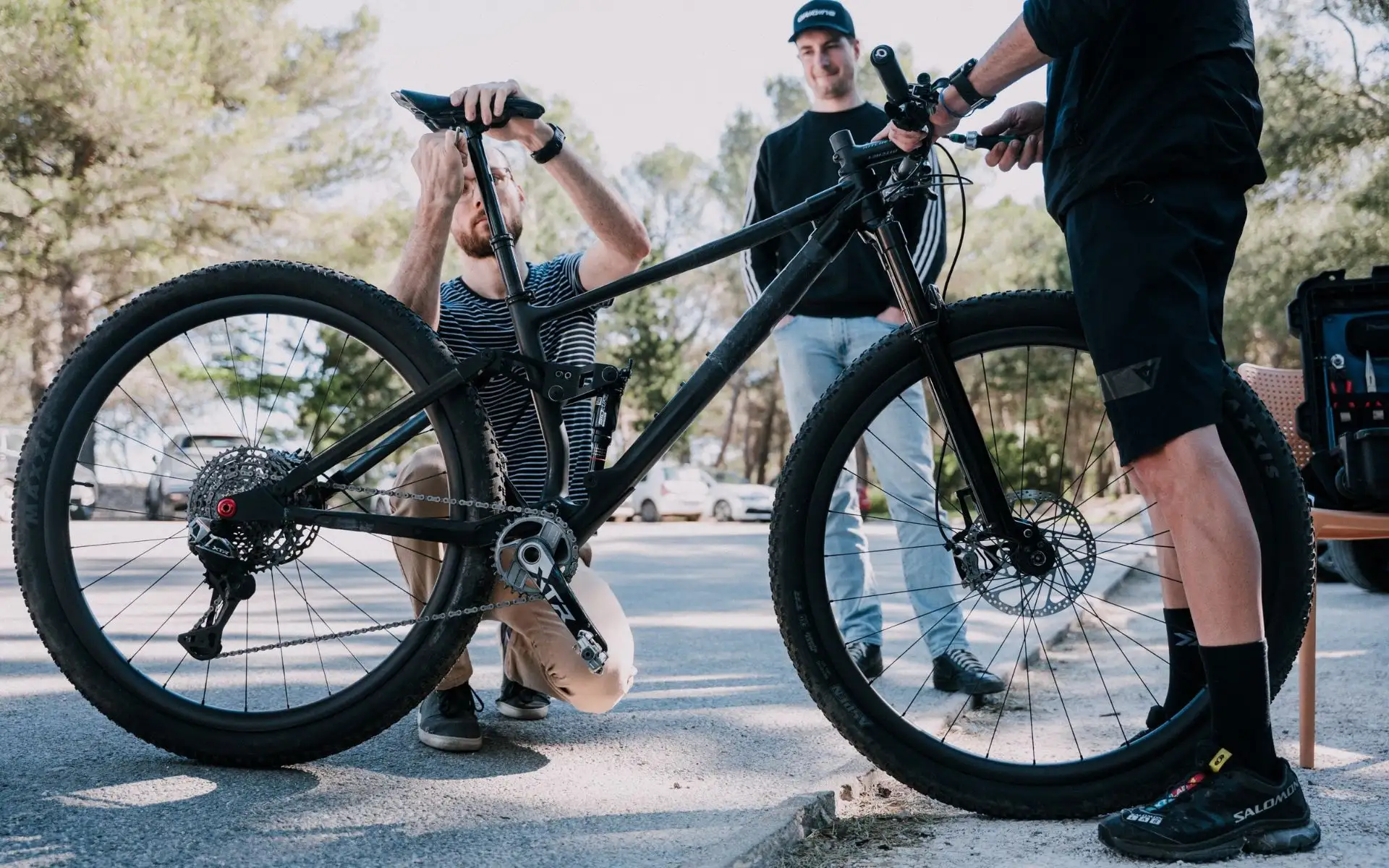 Ingénieurs Origine avec le VTT 32 pouces
