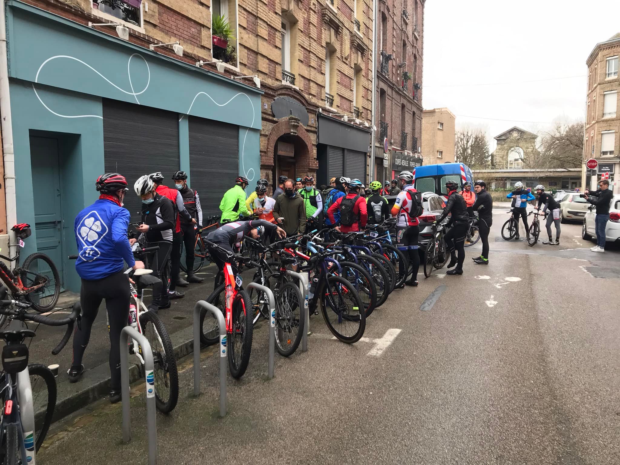 Dpéart Silex Race gravel Rouen