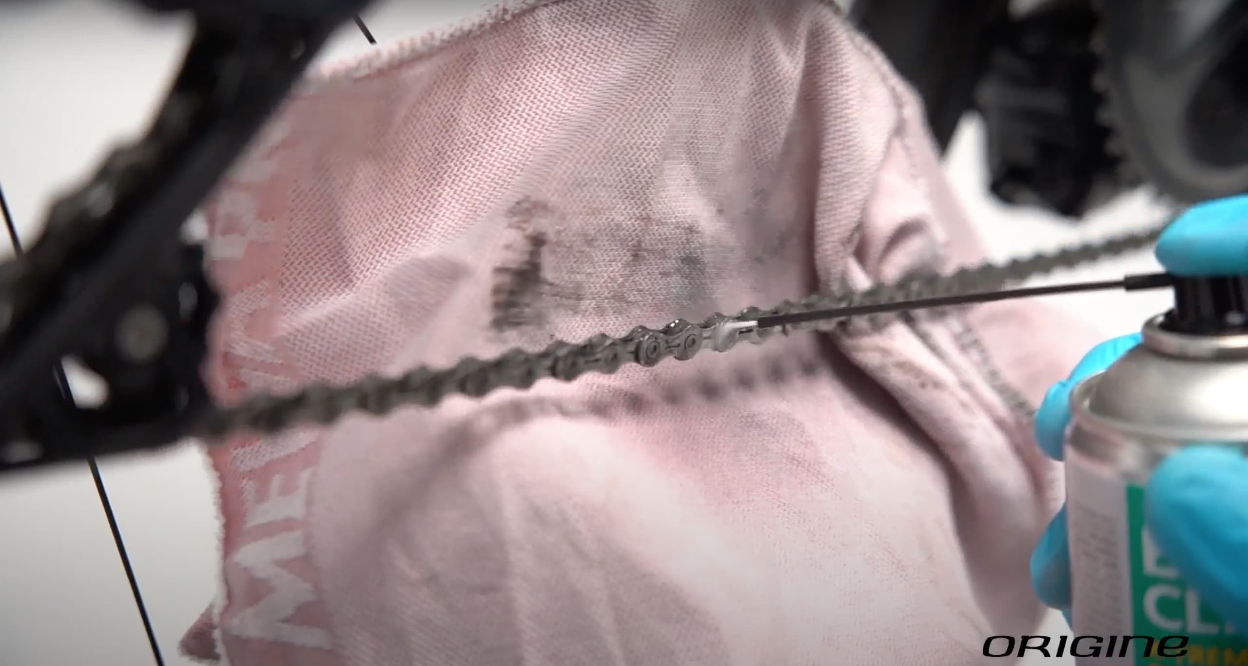 dégraisser votre chaîne