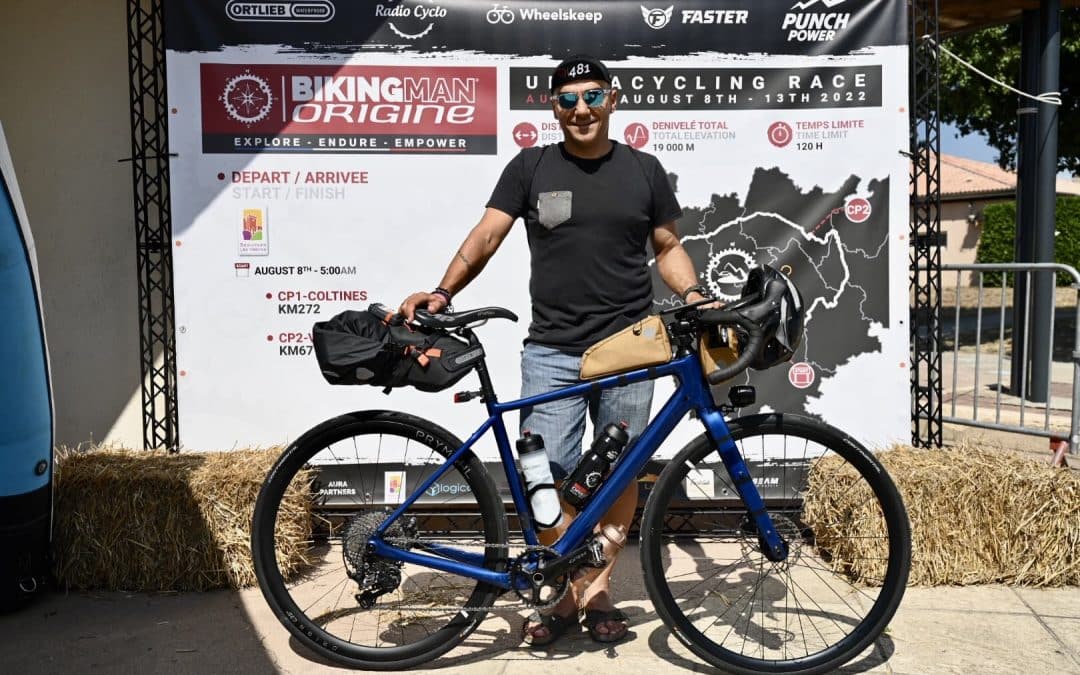 Fabrice Hupel, greffé d’un rein et finisher d’un BikingMan