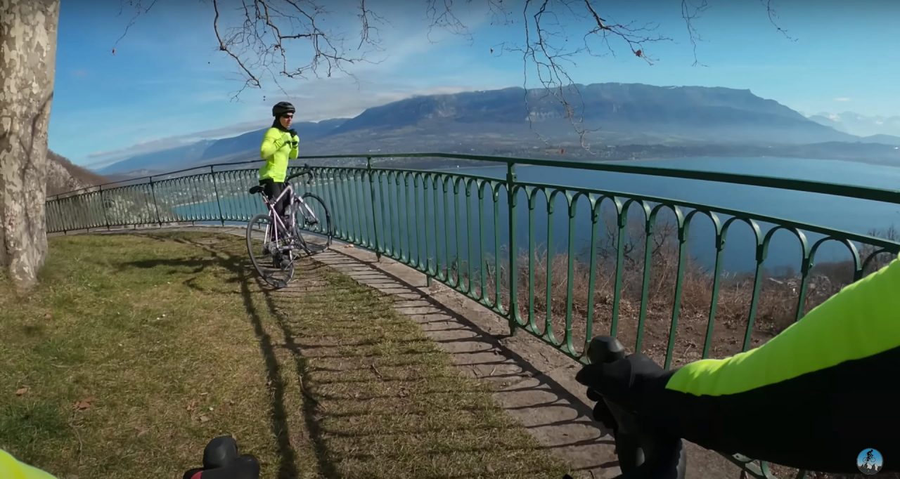 La Voie Verte du Tour du Lac du Bourget, à vélo