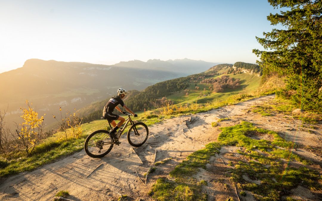 Vercors, les Crêtes de la Molière à VTT