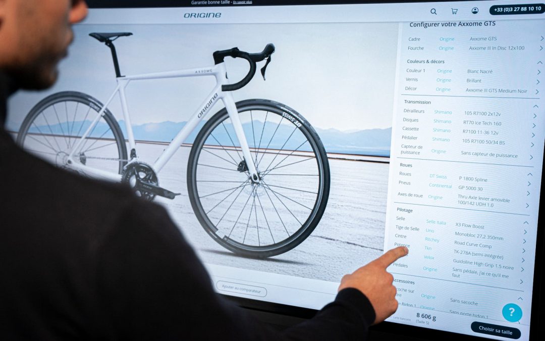 Étude posturale vélo gratuite en ligne ? Le configurateur de tailles.