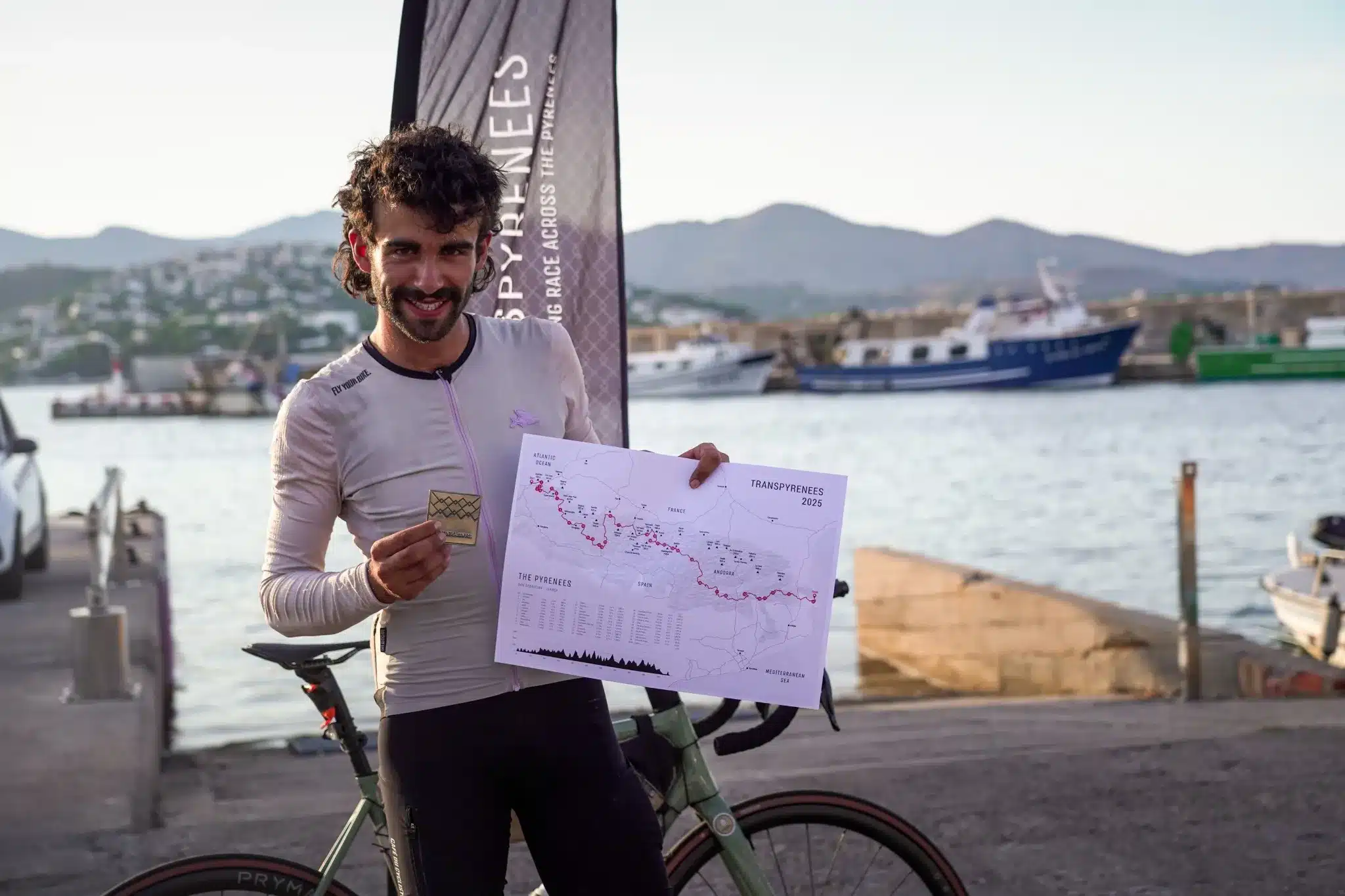 Anatole Naïmi, vainqueur de la Transpyrenees 2025